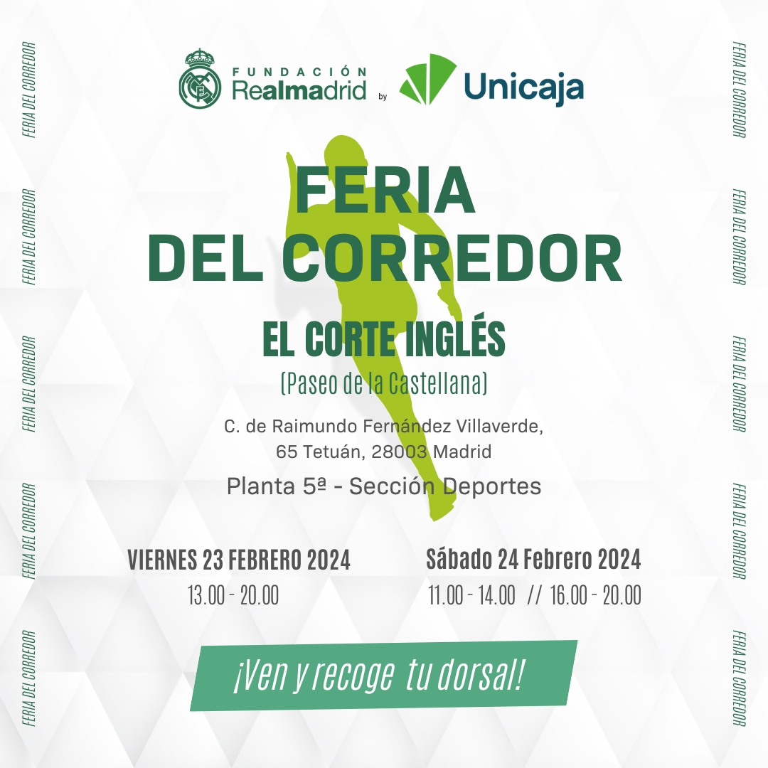 RunningFrm's tweet image. ¿Estáis listos? ¿Tenéis todo preparado? ⏰

Recuerda, os esperamos el viernes y sábado en la Feria del Corredor en El Corte Ingles de Paseo Castellana para recoger vuestros dorsales. 🏃🔝