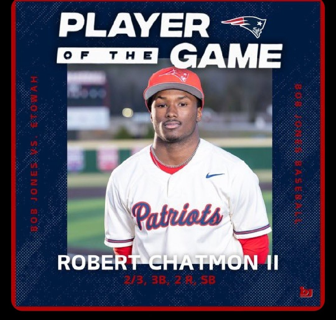 RobertChatmon17's tweet photo. Great team win. Great day at the plate 2-3  (single and a triple ((video above)). We are just getting started. Come out and support us this Thursday!!
 @DukeBASE @carolina_rays @HerringMalik @BJHSBaseball @HailStateBB @FloridaGators https://t.co/kKiIYzbpOy