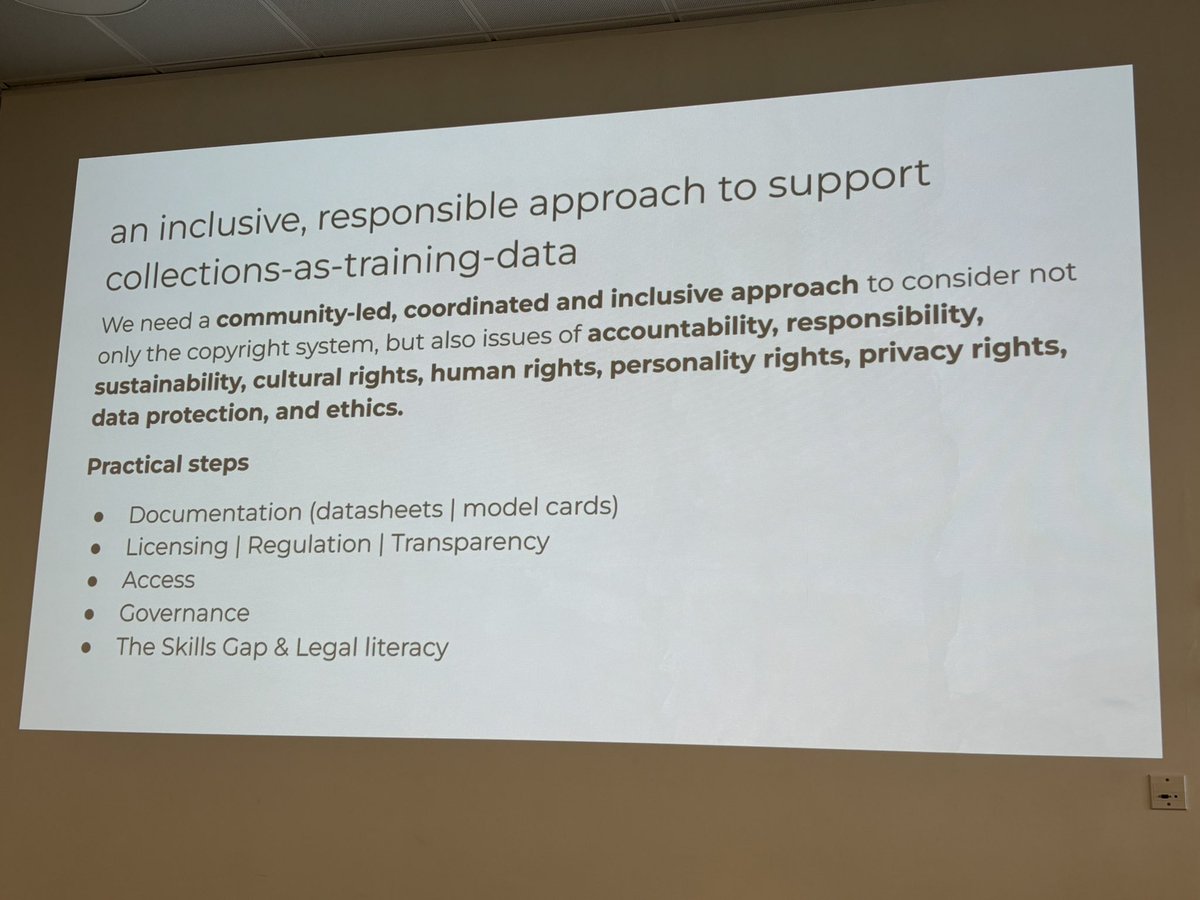 sclaeyssens's tweet photo. Important call for action by @amsichani #DataKBR #DS4CH #AI #collectionsasdata https://t.co/0LIPQjfIoh
