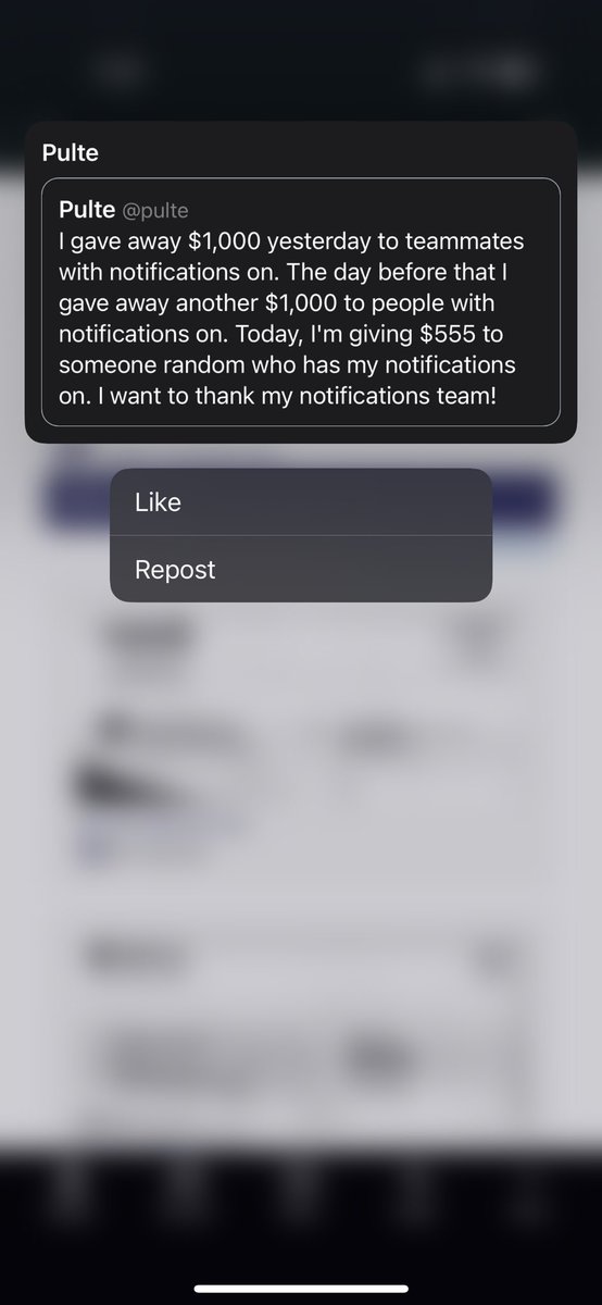 HnYlnn's tweet photo. @pulte $hana5512
Notifications been on since the beginning 😎 https://t.co/MvFF1euZ4v