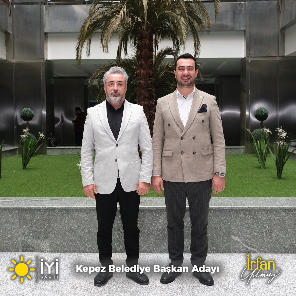 Rabbim çıktığımız yolda muvaffak eylesin İnşallah. Biz Kepez’imize İYİ geleceğiz. Hep birlikte başaracağız. Kepez İçin Değişim Zamanı!

📍YSK ANTALYA Kepez İlçe Seçim Kurulu Başkanlığı
<a href="/iyiparti/">İYİ Parti</a> 
<a href="/meral_aksener/">Meral Akşener</a> 
<a href="/Akburak/">Burak Akburak</a>
