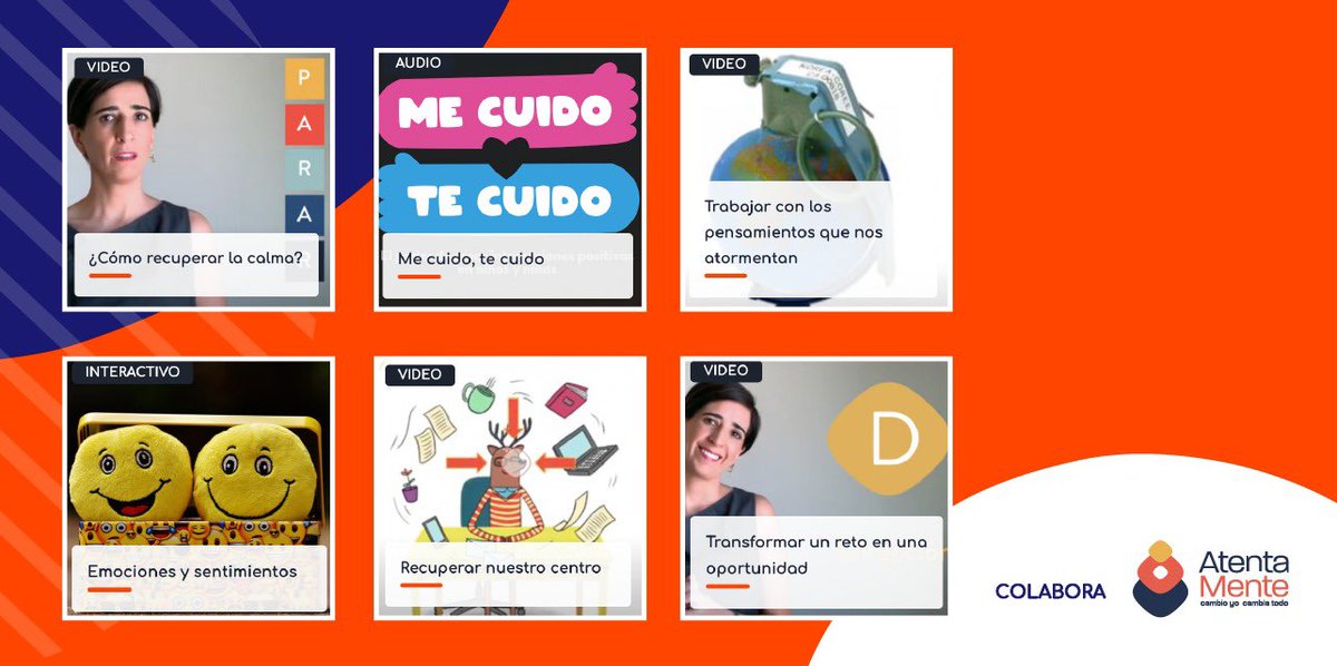 Compartimos esta playlist para volver a la calma. Esperamos que sea un apoyo para las comunidades educativas que están pasando momentos complejos, especialmente para aquellas afectadas por los incendios ocurridos en Chile 🇨🇱
aprendoencasa.org/playlist/como-…

Gracias a <a href="/AtentaMente_mx/">AtentaMente</a> 🇲🇽