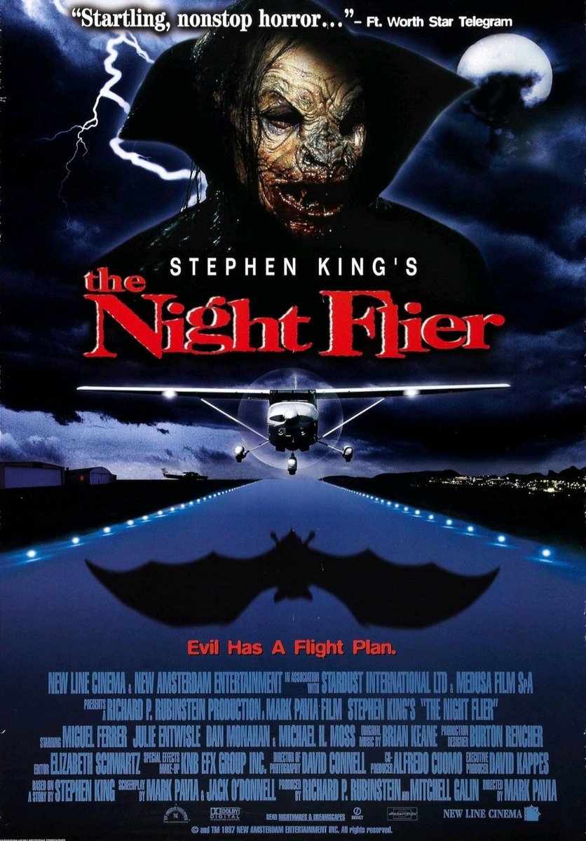TheFilmFair's tweet photo. 4 Horror Films 1 year - 1997 #TheRelic #TheNightFlier #PerditaDurango #TwoOrphanVampires https://t.co/EGCUBEoG4E