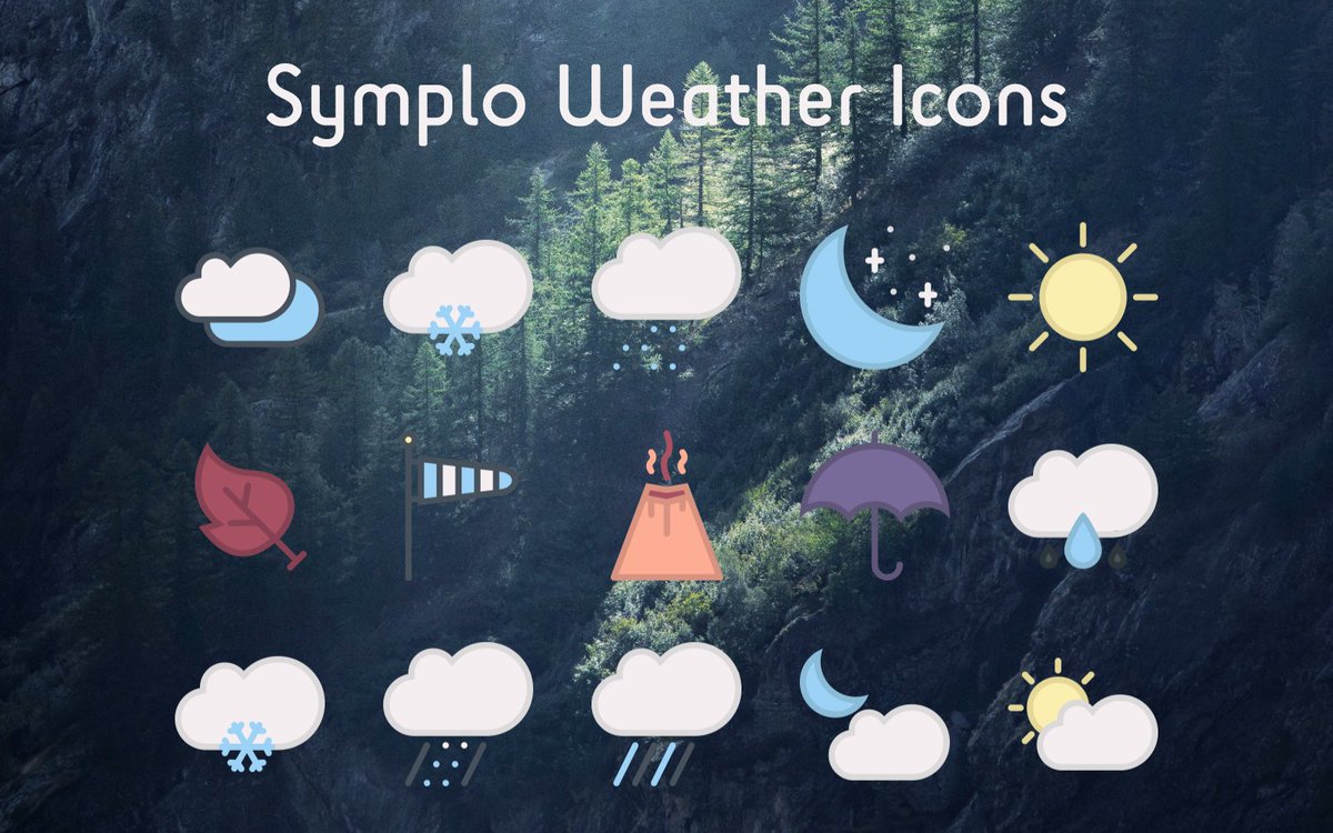 #ItsSymploAs a monumental update. Now with 2002 total icons and an exclusive weather icon set!! This update also adds a Latest section to the app to see newly added apps, a premium icon request feature, AND MORE!! Grab your copy today on Google Play.

play.google.com/store/apps/det…