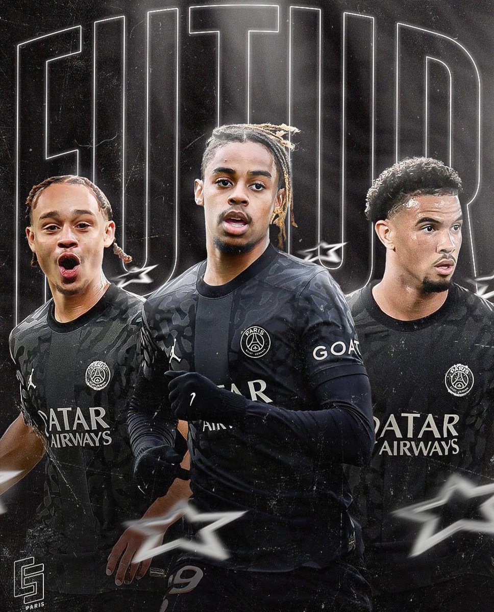 LR7_SG's tweet photo. Le futur du PARIS SAINT GERMAIN @Barcola_FR @ZaireEmeryFR @xavisimons
@leny_yoro Rejoint les
#futurlegend #futurcadre https://t.co/GYIK1g7iao