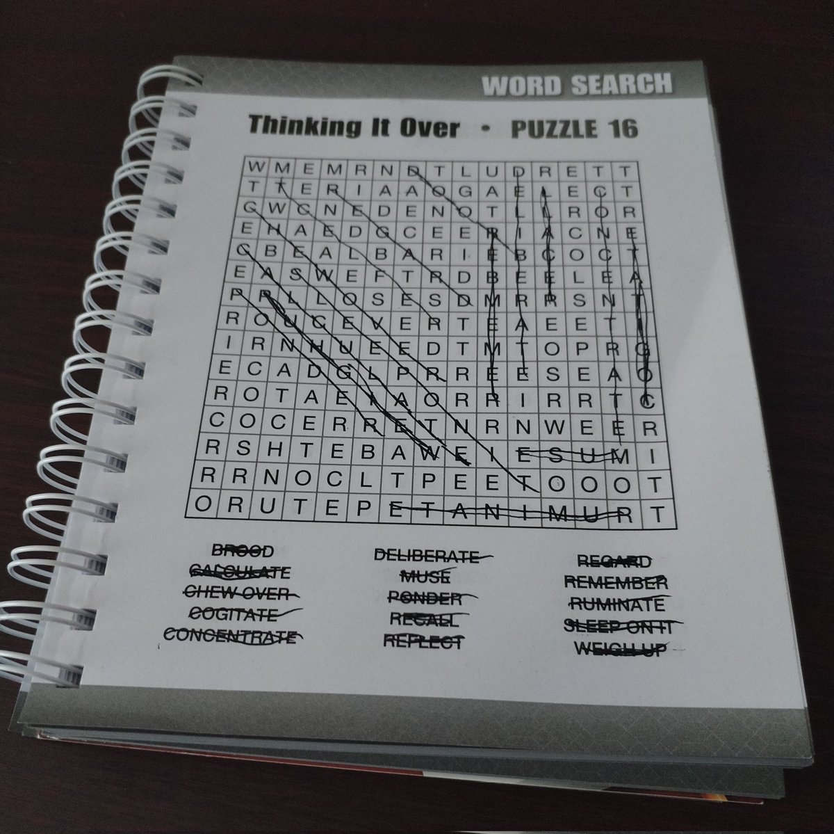 I have nothing really to say today. No words of wisdom or deep insight to share. Today I am tired and I am in pain. So instead I'll leave you with this wordsearch that suited me quite comfortably. I'll be about but mainly liking/replying for the day. 🤜🏼🤛🏼