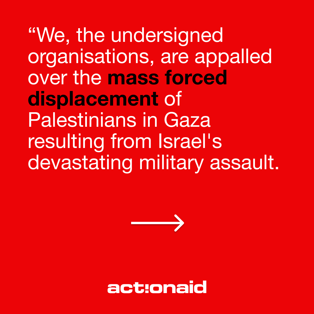 ActionAidUK's tweet photo. PLEASE SHARE: today we are co-signing this letter calling on the UK Government to vote for a ceasefire at the UN Security Council.

Read the full letter: https://t.co/NfH8EAFd2C https://t.co/7KluuEFO6k