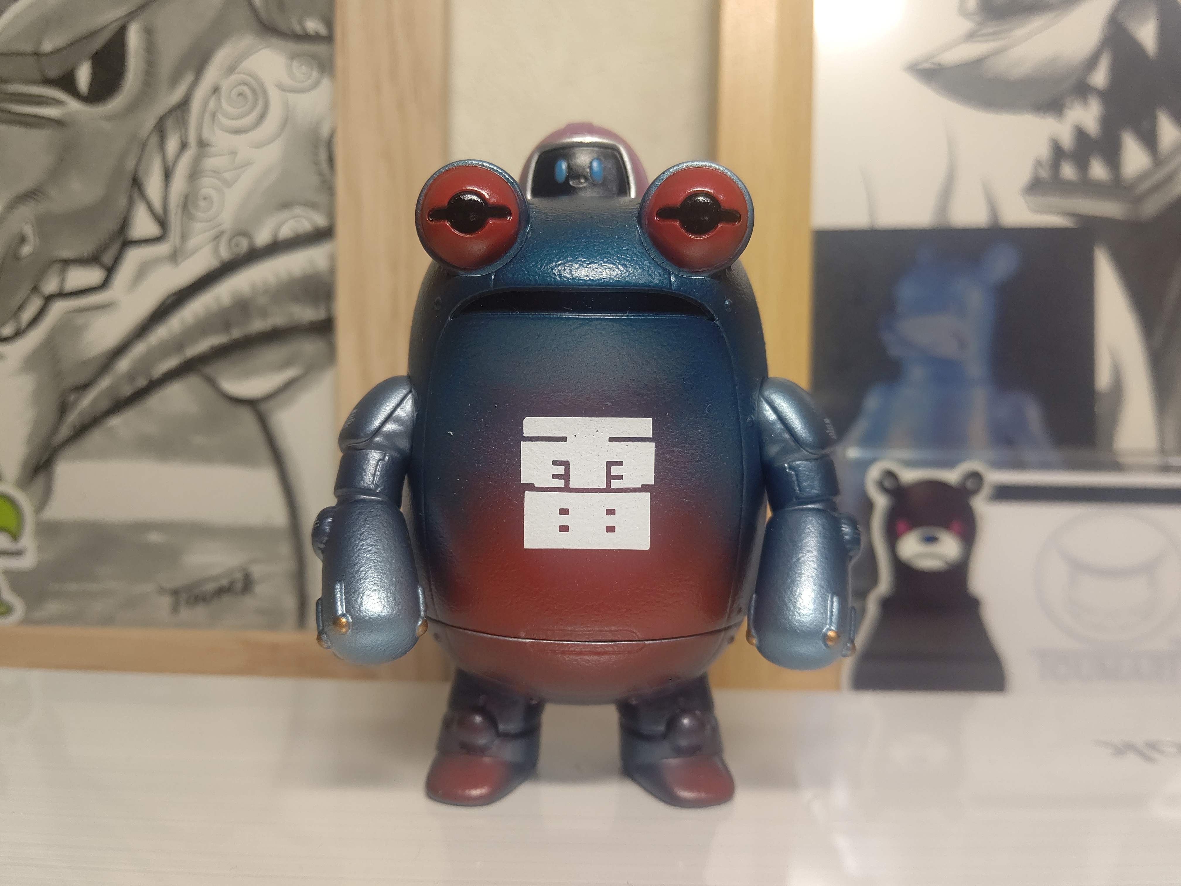 タケヤマノリヤ ケローネン 蓄光2種 ソフビ