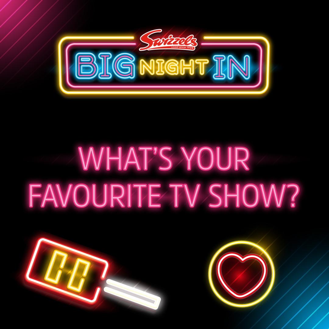 What's your favourite TV show? The one you just can't scroll past on the remote...📺 Let us know for a chance for a chance to win some Big Night In goodies! #SwizzelsBigNightIn #BigNightIn UK & ROI only, 18+, multiple entries allowed. 5 winners in total. Ends: 23/02/24, 9am.