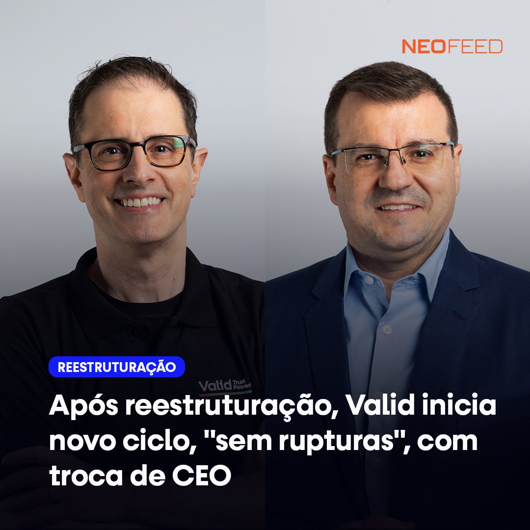 valid_oficial's tweet photo. Ivan Murias liderou a empresa nos últimos três anos e meio, alcançando recordes de desempenho. Ilson Bressan, atual diretor executivo, assumirá como CEO a partir de 01 de Abril de 2024 em uma transição "tranquila e bem pensada".

Saiba mais:

https://t.co/CxbHRGEA3E https://t.co/R4BwoyKNsz