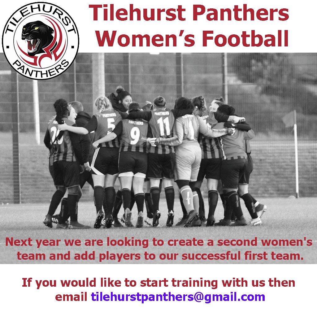 Women's football training? #tilehurstpanthers #TilehurstWomensFootball