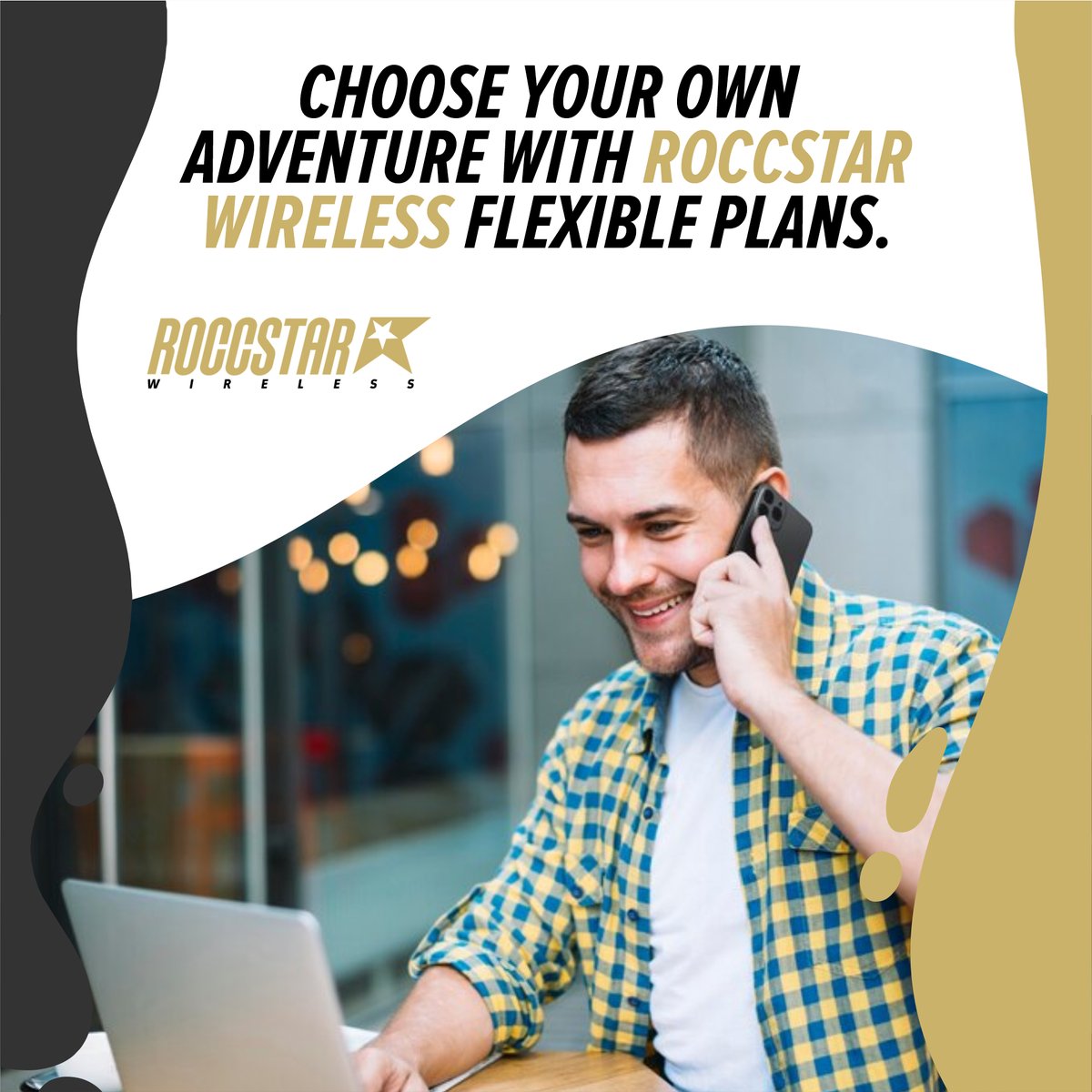 Not everyone rocks to the same beat. That's why Roccstar Wireless offers a variety of flexible plans to fit your unique needs and budget. ✨
--
Contact us now: roccstarwireless.com

#roccstarwireless
#flexibleplans
#uniqueneeds
#budgetfriendly
#dataplans
#mobilehotspots