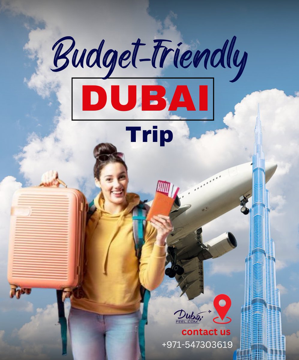 Unveil Dubai's magic on a budget! ✨ @dubaifeel  ️ Experience culture, adventure, & deliciousness without sacrificing. Plan your unforgettable escape today! ✈️ #budgetfriendlydubai #dubaionabudget #explore dubai #affordabletravel #dreamvacation