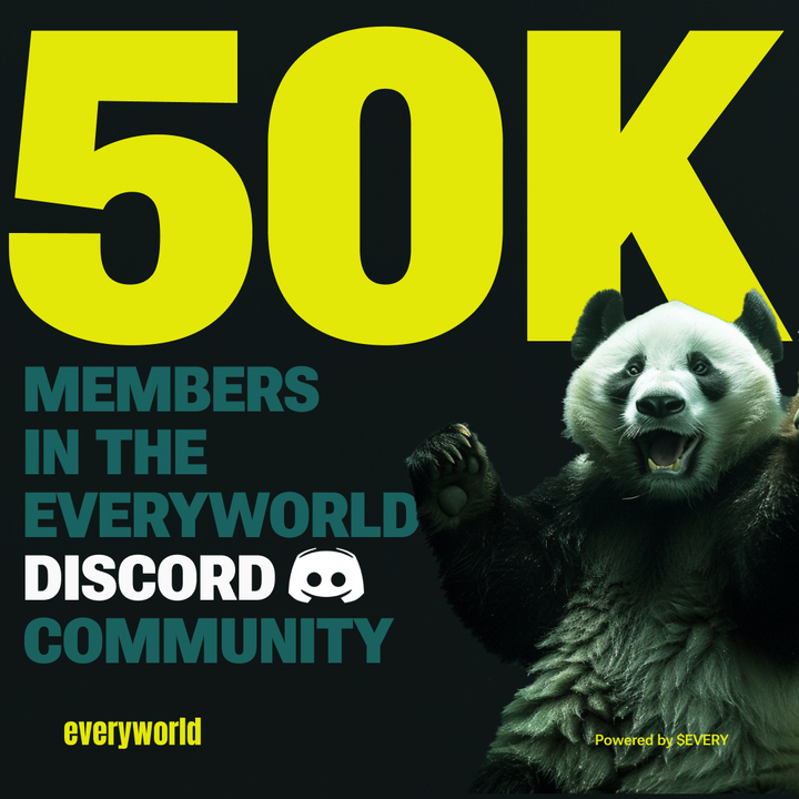 Everyworld_ES's tweet photo. 🚨¡Actualización de la comunidad!🚨

La increíble comunidad de #Everyworld ya cuenta ya con más de 50.000 jugadores. 

¡Gracias a todos por el apoyo desde el principio! 

Justo a tiempo para el sorteo de hoy... 😊🌍 https://t.co/PVzE2F6m8Y