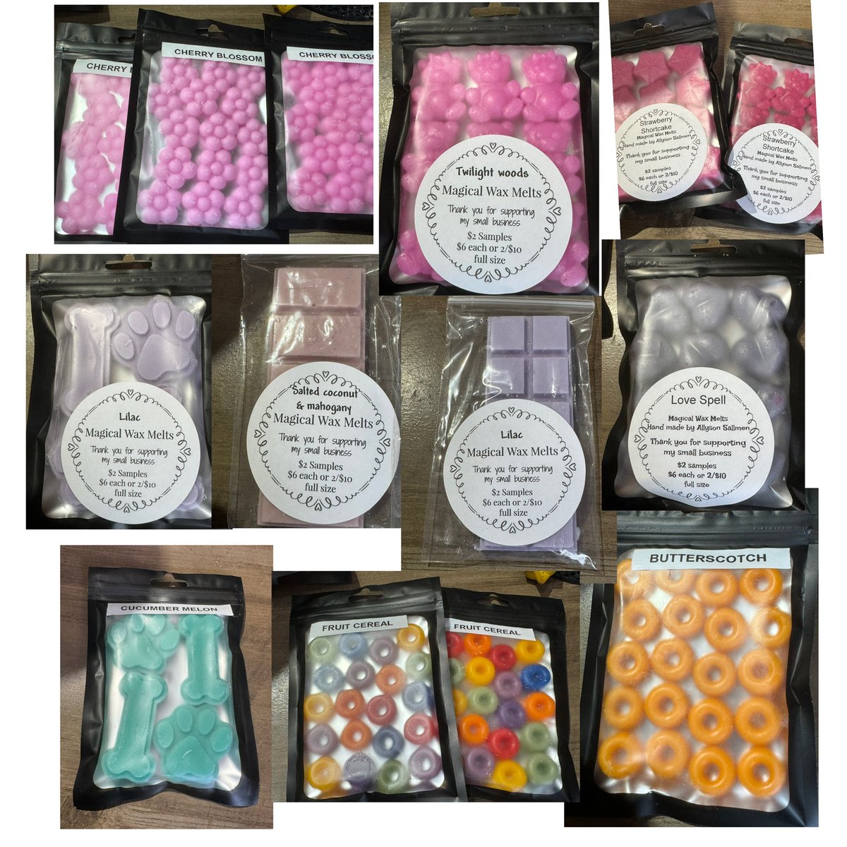 Lots of wax melts still available 🛍️ 
#scentedwaxmelts #SmallBusiness #smallbusinessowner #waxmelts