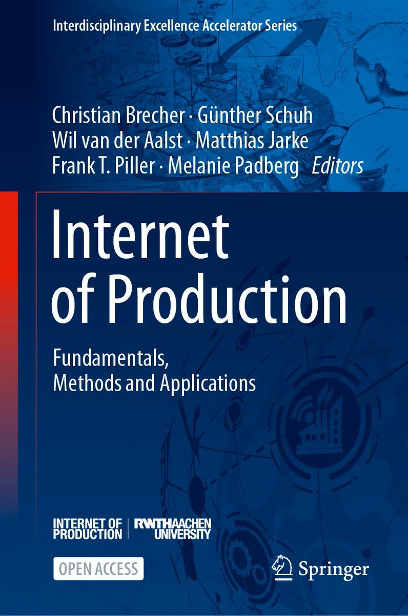 springer1842's tweet photo. Newly released: #OA book 'Internet of Production' is the first volume of the new Interdisciplinary Excellence Accelerator Series (IDEAS) and an outcome of a publishing lab with @RWTHAachen and @SpingerNature. @RWTH @dfg_public https://t.co/ILFnSXwJuR #InternetofProduction https://t.co/VyfGq91RUZ
