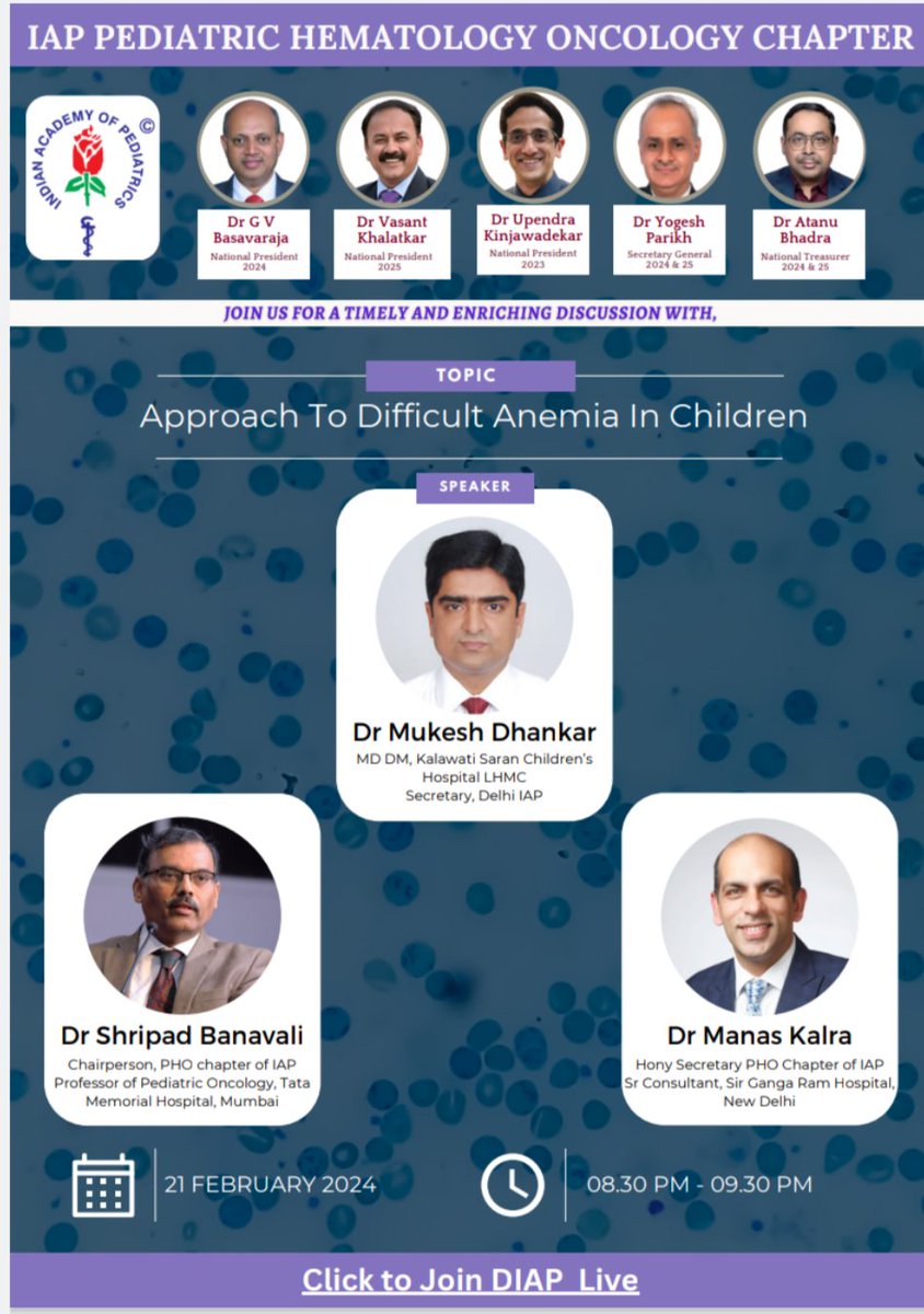 PHO INDIA (@pho_india) on Twitter photo <a href="/iapindia/">Indian Academy of Pediatrics (IAP)</a>
<a href="/DrManasKalra1/">Dr Manas Kalra</a>
Block ur date
21/2/24
#MedTwitter
#anemia <a href="/iapindia/">Indian Academy of Pediatrics (IAP)</a>
<a href="/DrManasKalra1/">Dr Manas Kalra</a>
Block ur date
21/2/24
#MedTwitter
#anemia