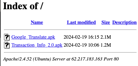karol_paciorek's tweet image. 📲 Google_Translate.apk  - #SpyNote Malware

📂 #opendir: 62.217.183[.163

🎛️ C2: 159.100.9[.47:8080

#android 🤖