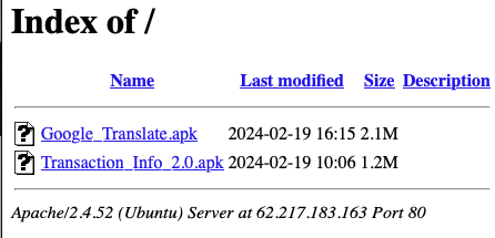 📲 Google_Translate.apk  - #SpyNote Malware

📂 #opendir: 62.217.183[.163

🎛️ C2: 159.100.9[.47:8080

#android 🤖