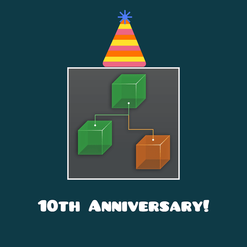 Behavior Designer is 10! 10 years ago we could never have imaged that Behavior Designer would turn into what it has today.

THANK YOU to everyone who has supported Behavior Designer. We have some really exciting updates planned, it's going to be a very data-oriented future😉.
