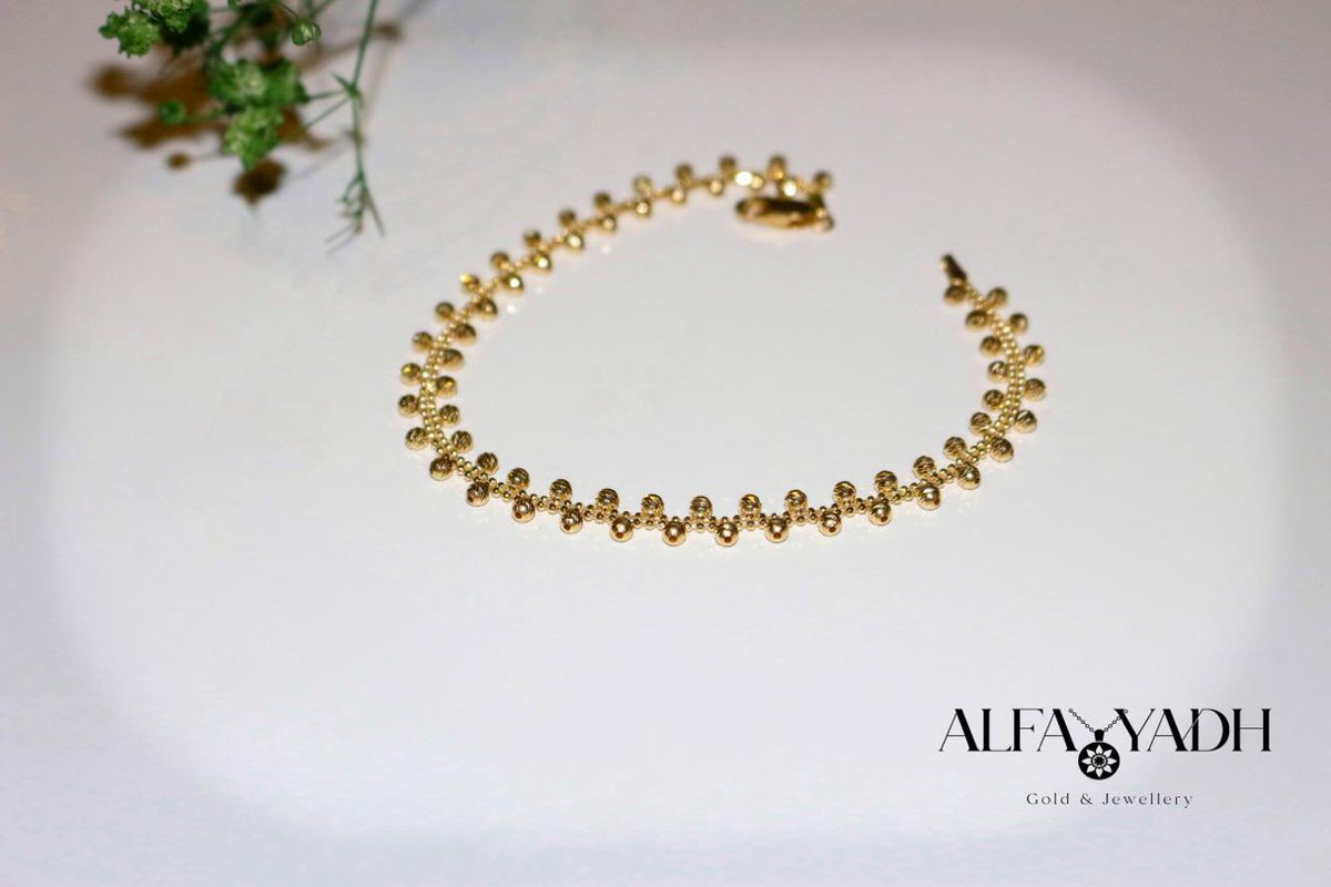 اسوارة ذهب عيار 18✨