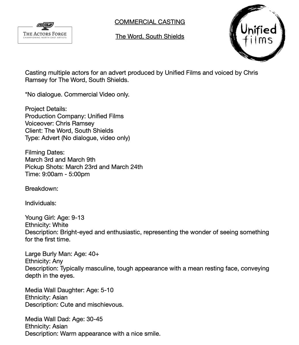 The Actors Forge tweet media