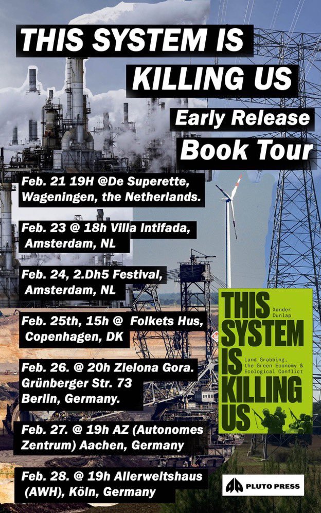 This starts tomorrow!! 🎉 Köln on Feb. 28th Brussels feb. 29th location TBA/DM #climate #anarchism #degrowth