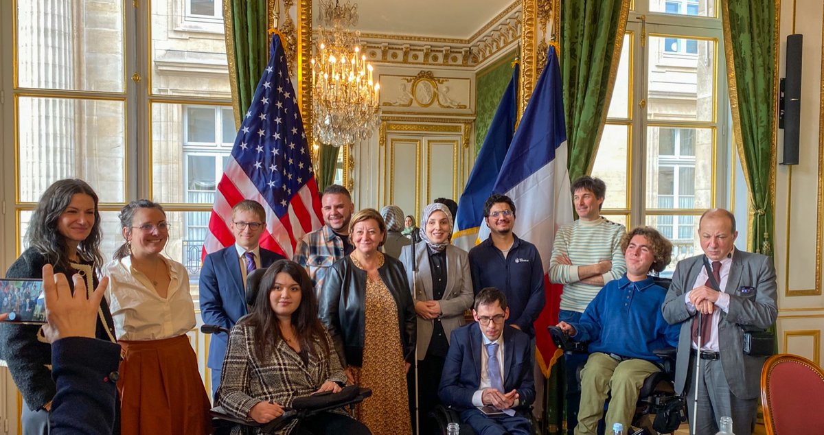 [1/7] Last week, I had the privilege to be part of an enriching meeting with <a href="/sarasminkara/">Sara Minkara</a> , U.S. Special Advisor on International Disability Rights, alongside key disability rights actors in France. 🌍 #DisabilityRights #Inclusion
