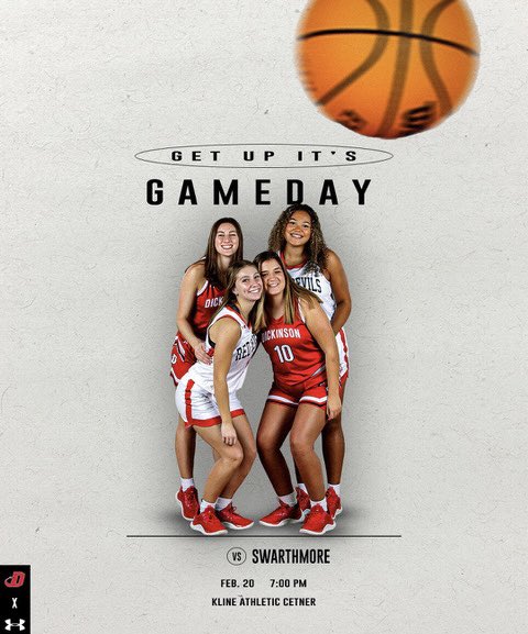 DickinsonColWBB's tweet photo. 🚨GAME DAY 🚨 We host Swarthmore at 7️⃣pm‼️ come cheer us on in the Kline 👀 if you can’t be here in person- use this link to watch 💻 https://t.co/PsiZjh9yhk #dson #rolldevs #DCWB https://t.co/eb83mrMyj2
