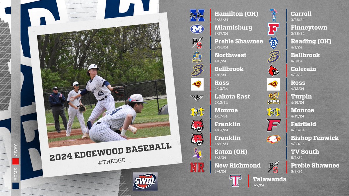 TheEdgeAthletic's tweet photo. The men of @edgebaseball3 are ready to get the season started with a loaded schedule in 2024. @swblsports @bchssreport @swosportsdaily https://t.co/RGyarE41Wx