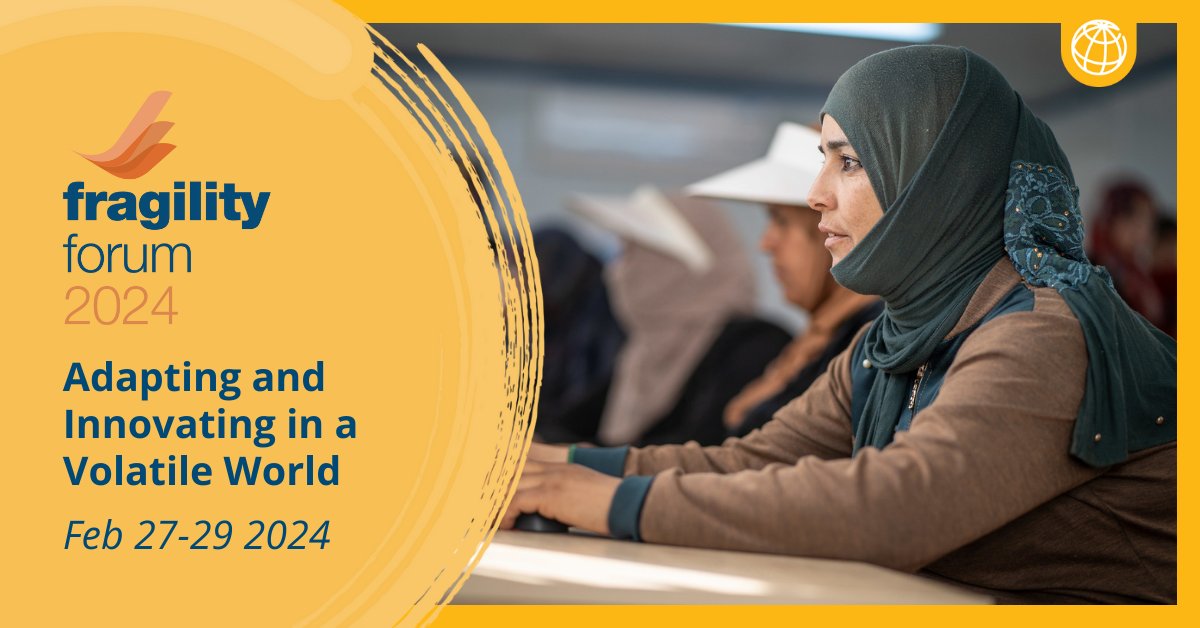 OECDdev's tweet image. Join us at the #FragilityForum!

On 28 February, we&apos;ll lead the session &quot;Finding #peace in the nexus: balancing attention to #humanitarian action, development, peace &amp;amp; security.&quot;

16:00-17:00 EST | 22:00-23:00 CET

Register to attend in person or online 👉brnw.ch/21wH8Jg