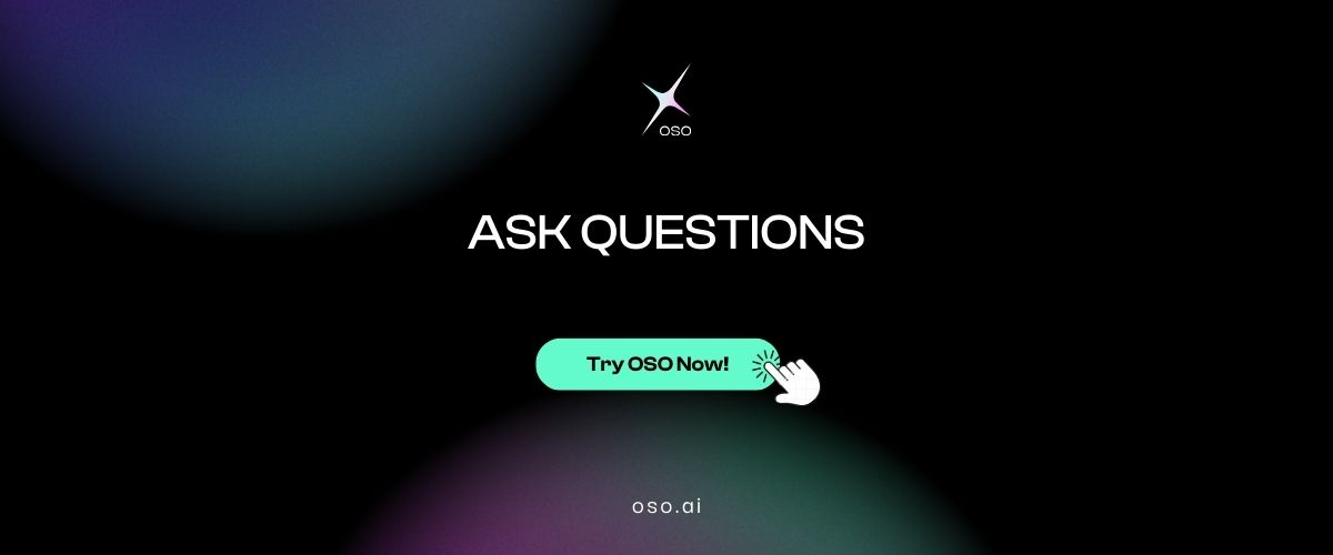 Don't be afraid to ask follow-up questions! 🙋‍♀️ If OSO didn't fully answer your question or you need more information, just ask. OSO is here to help! 🙏 

Try it now at web.oso.ai 🤖 

#OSO #NaturalLanguageProcessing #AI #AIChat #AISearch #UncensoredAI #UnbiasedAI