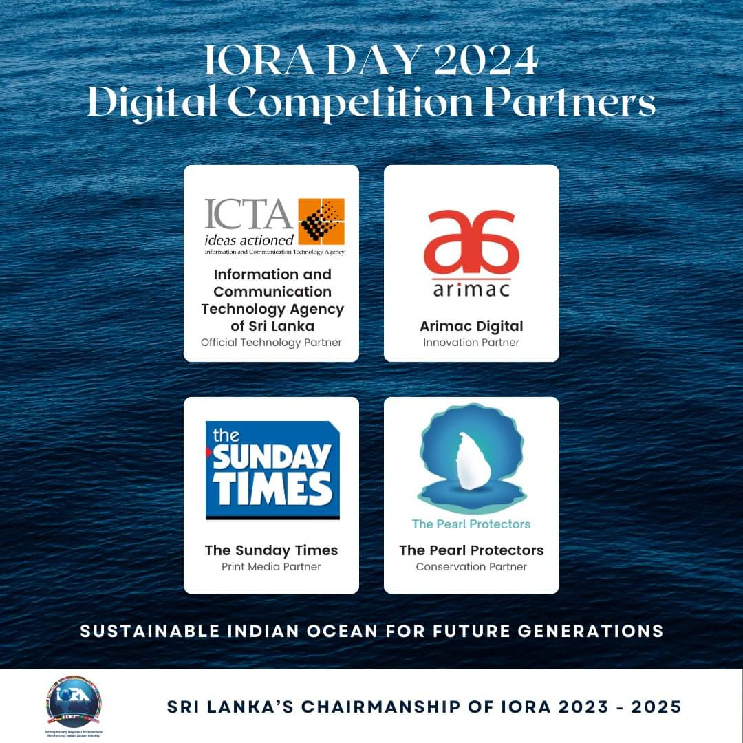 We have been named as the official Conservation Partner for Indian Ocean Rim Association - IORA Day - Colombo @IORAofficial March 10, 2024 #Iora #indianocean #SriLanka #Colombo