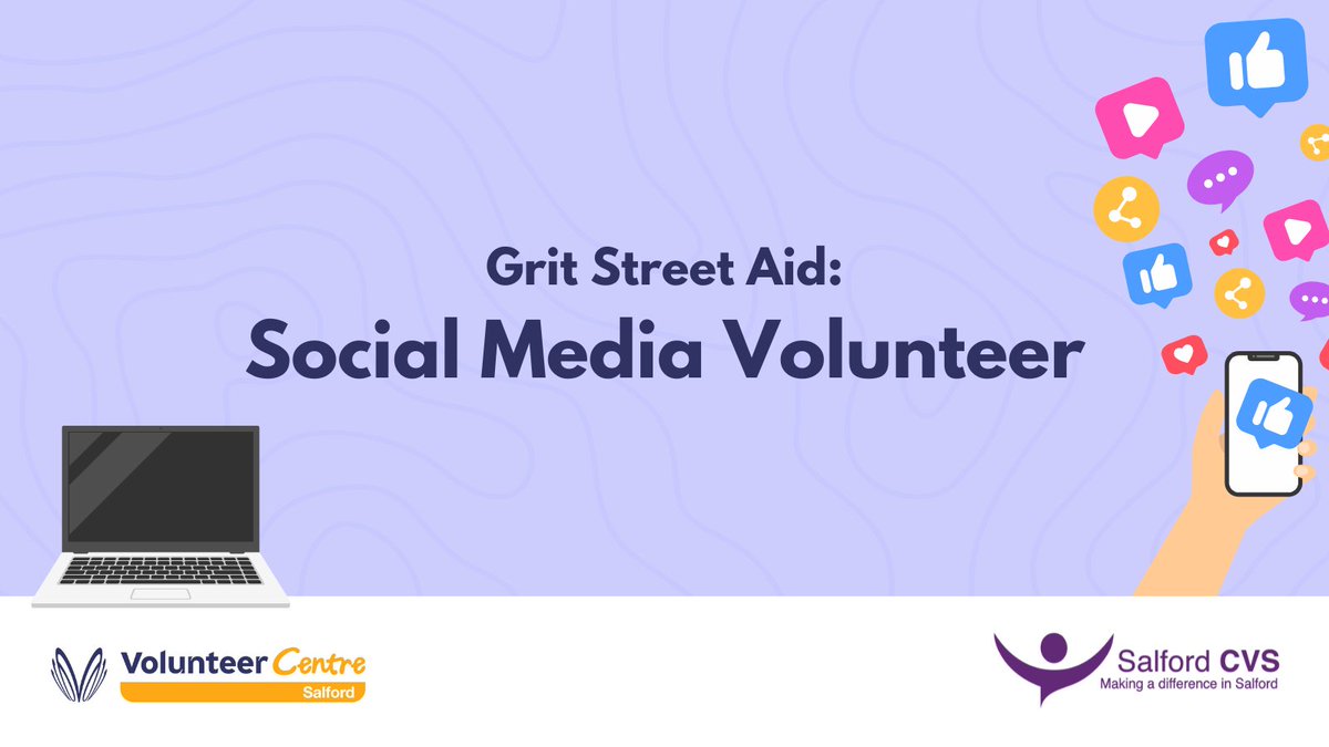 Take a look at this opportunity! Grit Street Aid are looking for someone to help shape their media strategy and boost their online presence Why not use your skills to do some good in our community?😊 Find out more and apply: lght.ly/2551n2e
