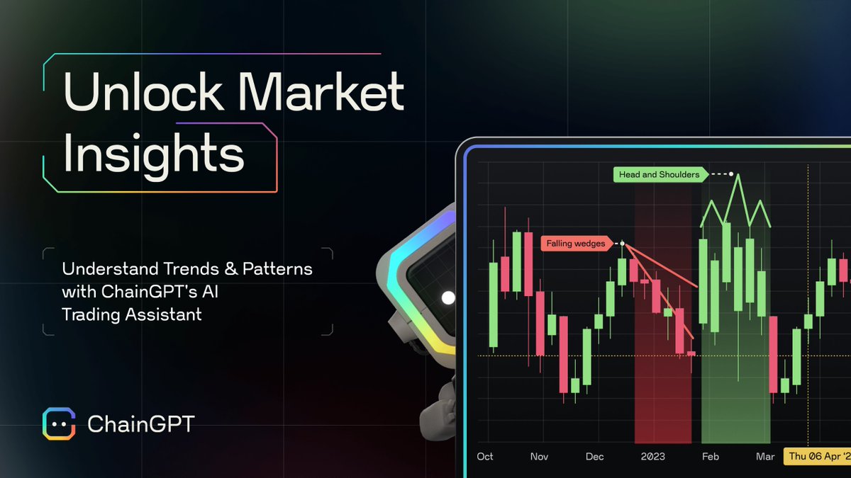 📊 Unlock the secrets of chart patterns for smarter crypto trading! 🏛 Our  in-depth guide and the ChainGPT AI Trading Assistant streamline your  technical analysis. Understand trends, spot reversals, and make informed