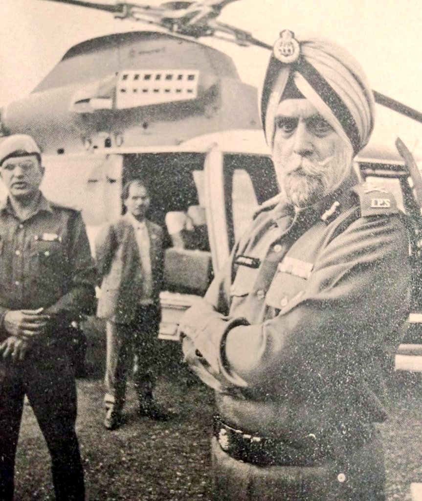 1980s :: Supercop Kanwar Pal Singh Gill In Chandigarh