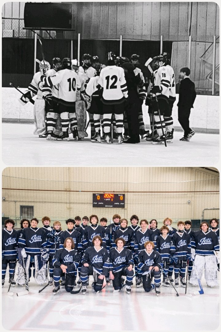 Great season, boys! Until next year...

Congratulations to our seniors
#11 Jack Culliton - Averill Park
#7 Colin Wilson - Shaker HS
# 20 Matt Kardash - Columbia HS
# 22 Joey Shanahan - Shaker HS

See you in the 24-25 season! #LetGoJets ✈️🏒