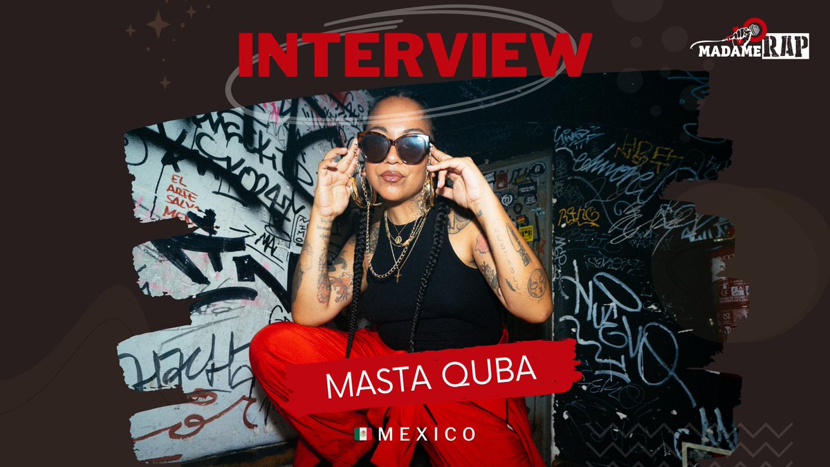 🇺🇸👀⚡🇲🇽 Check out our interview with Mexican #femalerapper <a href="/MastaQuba/">Masta Quba</a>!
➡️ madamerap.com/en/masta-quba-…
The Barcelona-based artist told to us about her feminism, the importance of forming a community &amp; the perception of female rappers in Mexico
#mexicanfemalerapper #mexicanrap