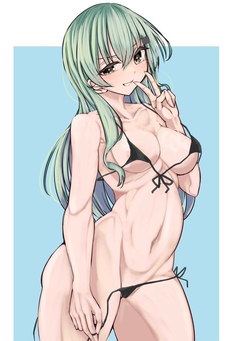 鈴谷ちゃん〜
#艦これ版深夜の真剣お絵描き60分一本勝負
#艦これ版真剣お絵描き60分一本勝負_20240220