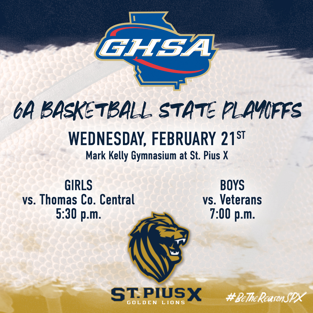 🏀Playoffs! A sellout is expected, please purchase tickets at gofan.co/event/1413414?…. 
[Sorry, student ID's and Athletic Association passes will not be honored since this is a <a href="/OfficialGHSA/">GHSA</a> State Playoff event.]