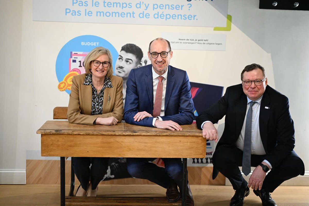 McGuinnessEU's tweet photo. It’s really important to learn from each other on what works well to increase levels of financial literacy.

Great to see alongside @vincent_v_p how @FSMA_info works to help children and young people in Belgium to understand money with the WikiFin Lab.

#FinLit #MoneyMatters https://t.co/sdmj2bF8UW