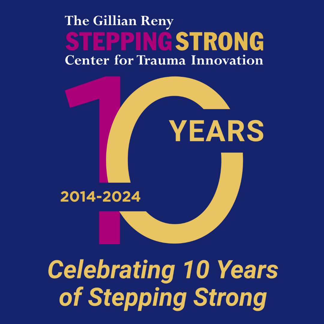 10 YEARS! 💙🩷💛 #TurningTragedyIntoHope #10Years #Decade #InjuryPrevention @BrighamWomens @MassGenBrigham Learn more about the Stepping Strong Center here steppingstrong.bwh.harvard.edu See more from Stepping Strong Co-Founders, Audrey Epstein Reny and Gillian Reny: