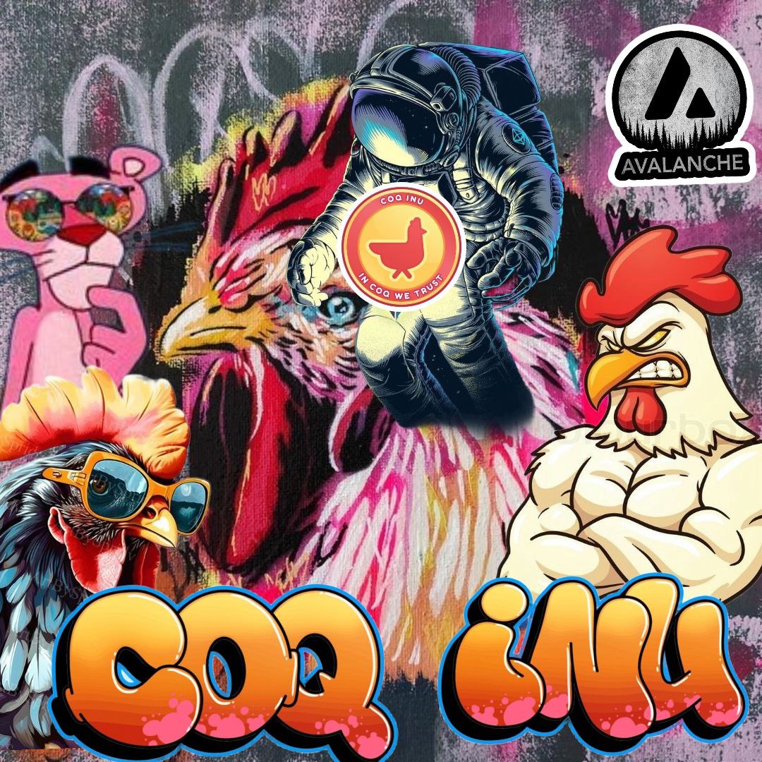 viinomoo's tweet photo. @Sniper_BRAS @CoqInuAvax @WojakSatoshi @gribbly_fire @avax @onethird_nerd @TheBokcast @VincentVanHoLM @CryptoQuine @Rebel_Rose33 @blockfivecrypto @BraveCoq $COQ’s the name, wealth's the game, on the $AVAX frame, claim your fame! 🌟 $COQ #COQ #0x420 @CoqInuAvax @avax https://t.co/UYdOmfM2om