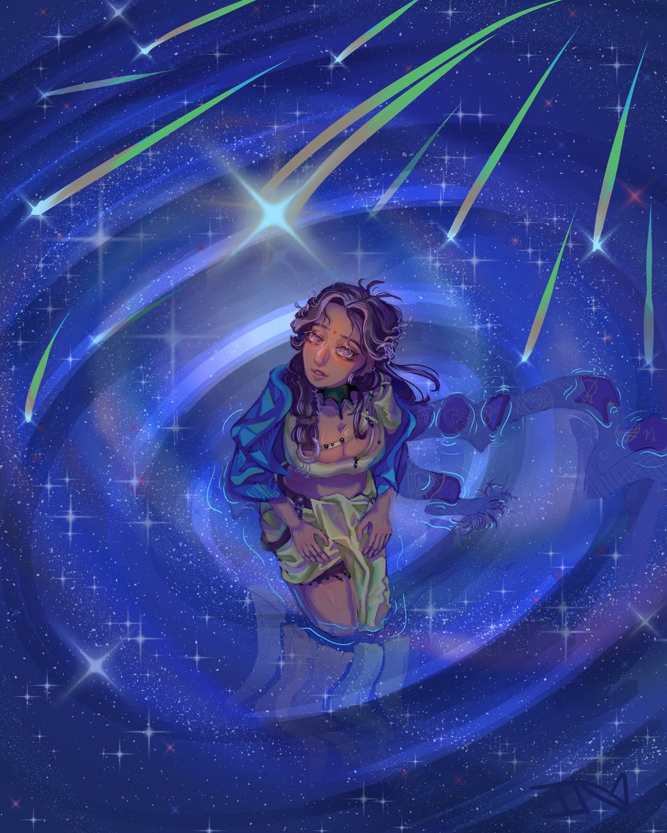 look how the stars shine for you #Reverse1999FanWorkContest #MorPankhJourney