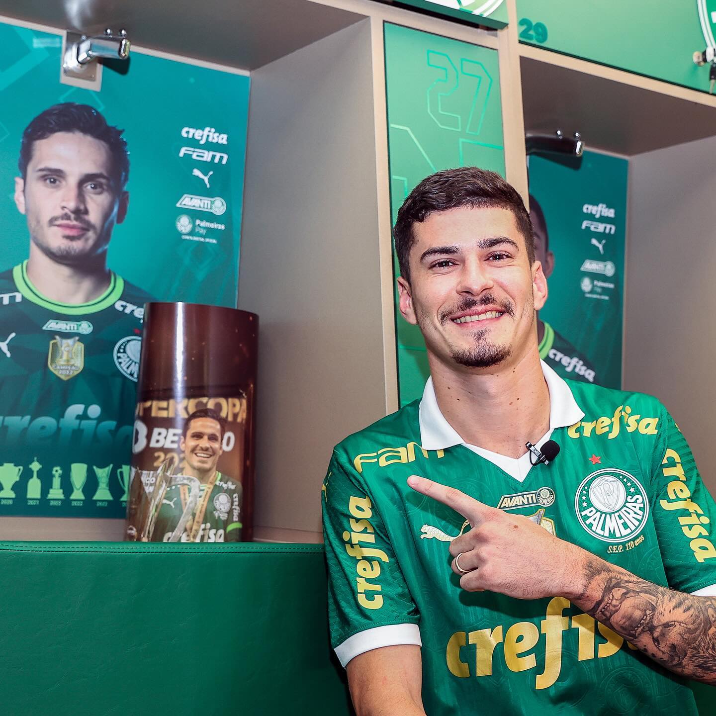 VOCÊ VIU? Novo reforço alviverde elogiou Raphael Veiga