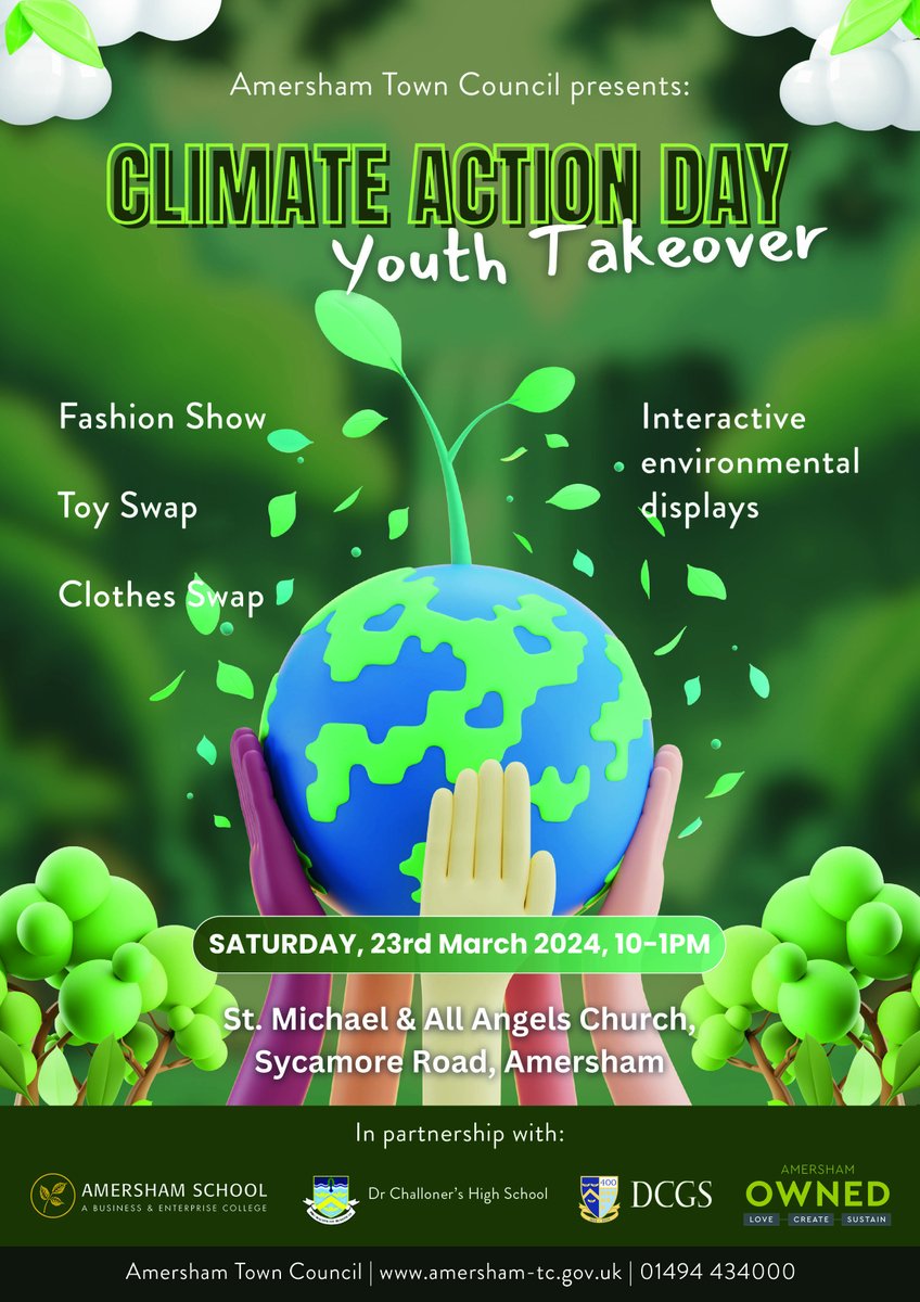Eco-Soc at Challoner's High is delighted to be part of this event. We'll see you there!