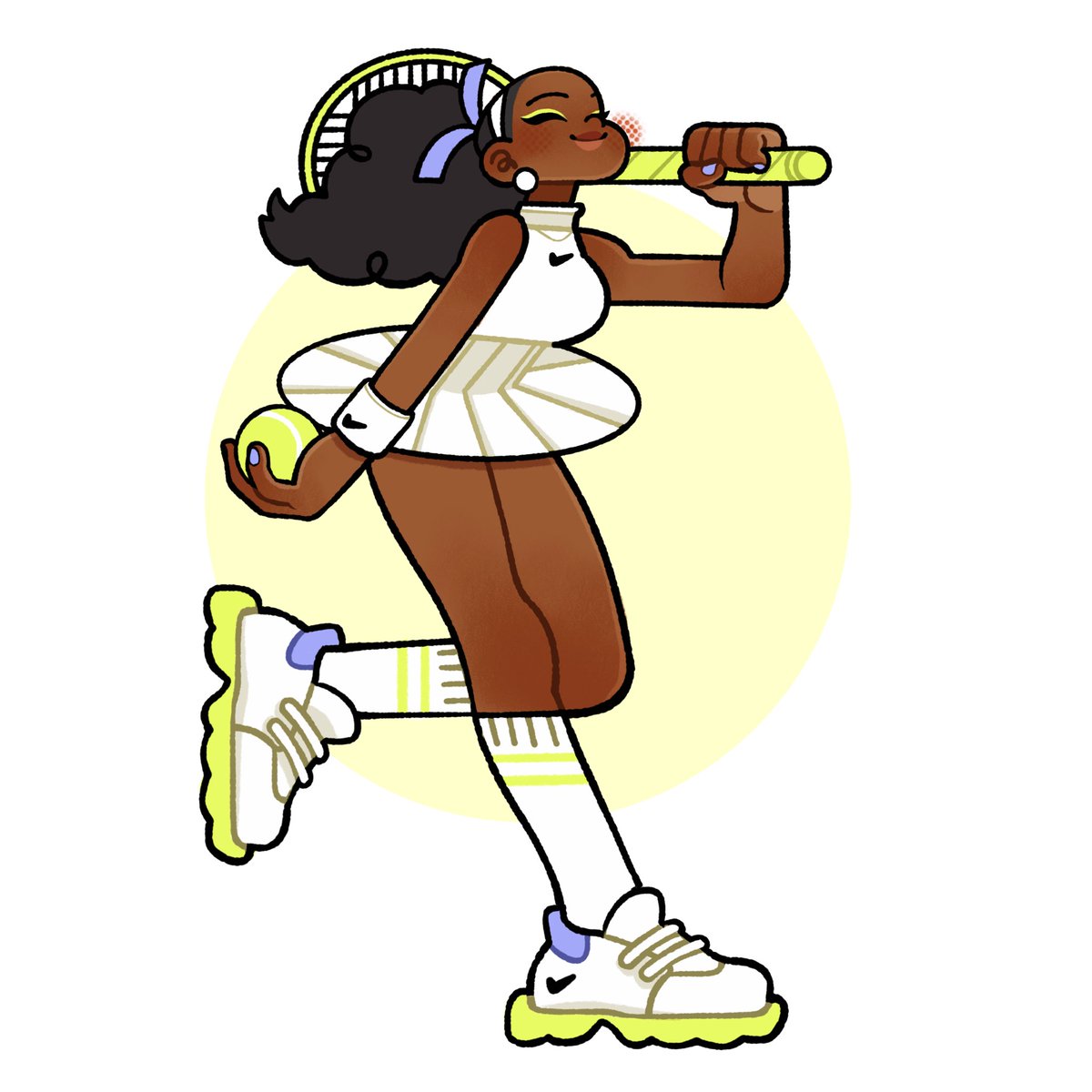 The same tennis study, over two years apart🎾