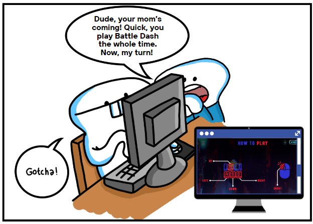 jhmontano5543's tweet photo. Having a blast playing Battle Dash from Peanut Games with the crew on one computer! ๐ฎ๐ฅ But my buddy's mom keeps checking in, so it's stealth mode every time she's around ๐๐ต๏ธโโ๏ธ #GamingNinjas #BattleDash #Web3Gaming #web3 #PeanutGames #GameFi @GoPeanutGames https://t.co/wFUKngKELP