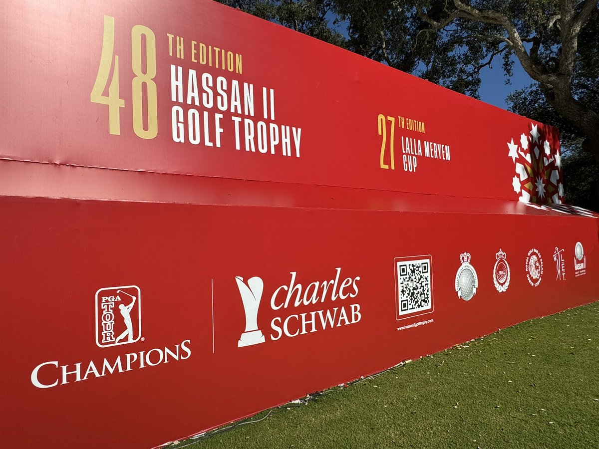 bmeente's tweet photo. 48th Trophy Hassan II - Pro-Am Day 1 - Rabat, Morocco. @SR89turf and Royal Golf Dar Es Salam team have the Red Course in great condition - while simultaneously preparing the Blue Course for the 27th playing of LET’s Lalla Meryem Cup. https://t.co/40ALKjD9Ol