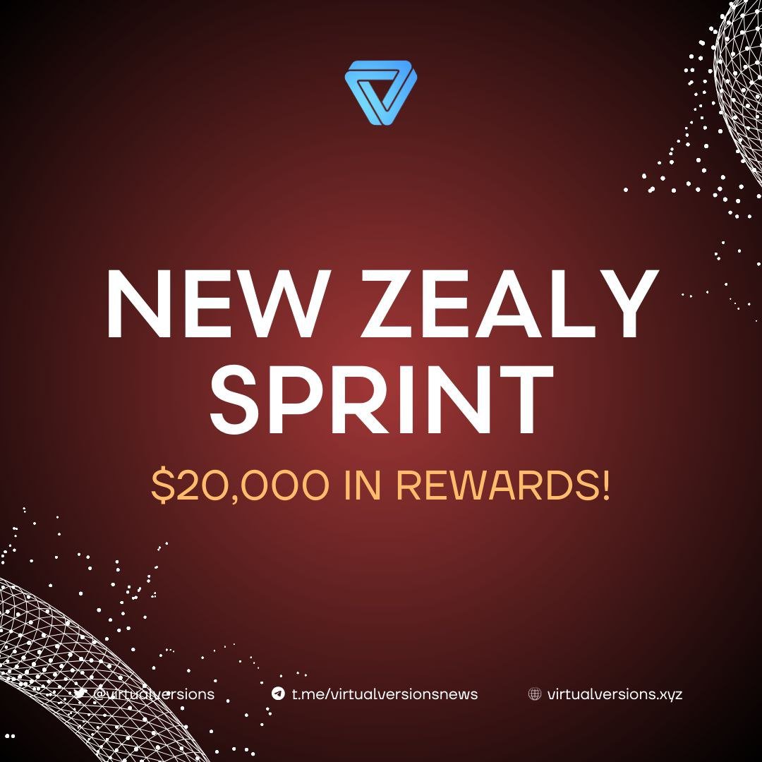 🚀 Hãy sẵn sàng cho một cuộc chạy nước rút đầy hứng khởi trên Zealy.io!

🌐 Chúng tôi rất vui mừng được thông báo về chương trình tặng quà khổng lồ trị giá 20.000USD dưới dạng token $VV! 🤑 Cuộc đua bắt đầu NGAY HÔM NAY, ngày 20 tháng 2 chỉ
